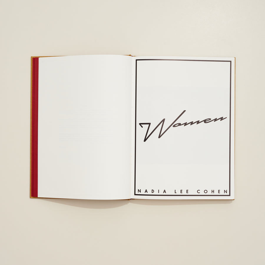 Idea Nadia Lee Cohen Women Book