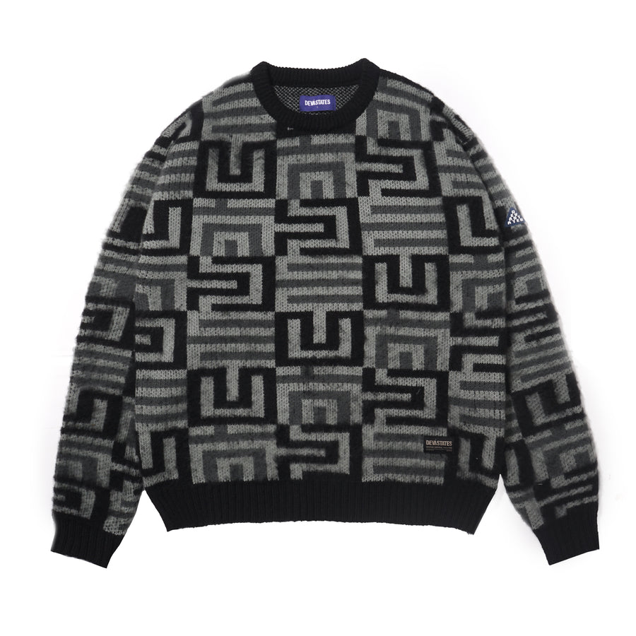 Devá States Maze Brushed Knited Sweater