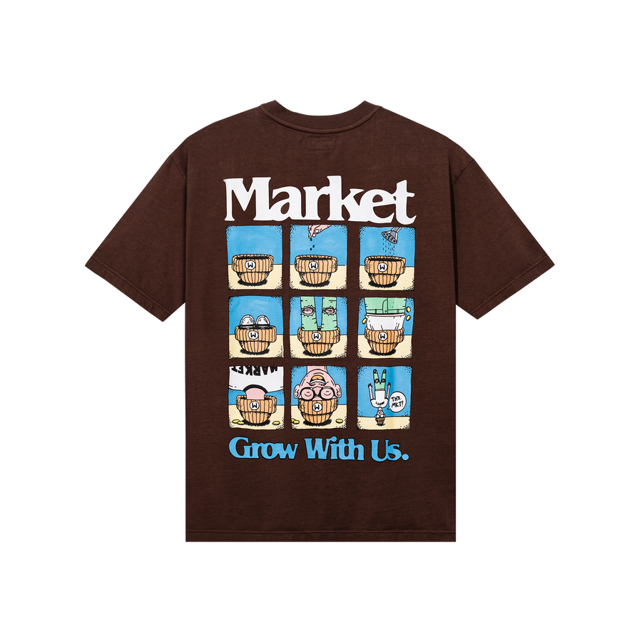 Market Grow With Us  Tee