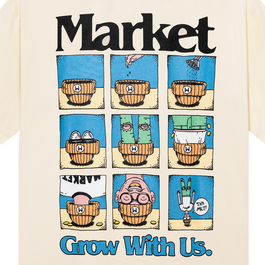 Market Grow With Us  Tee