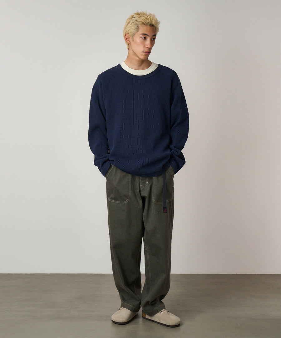 Gramicci Waffle Crew Pullover