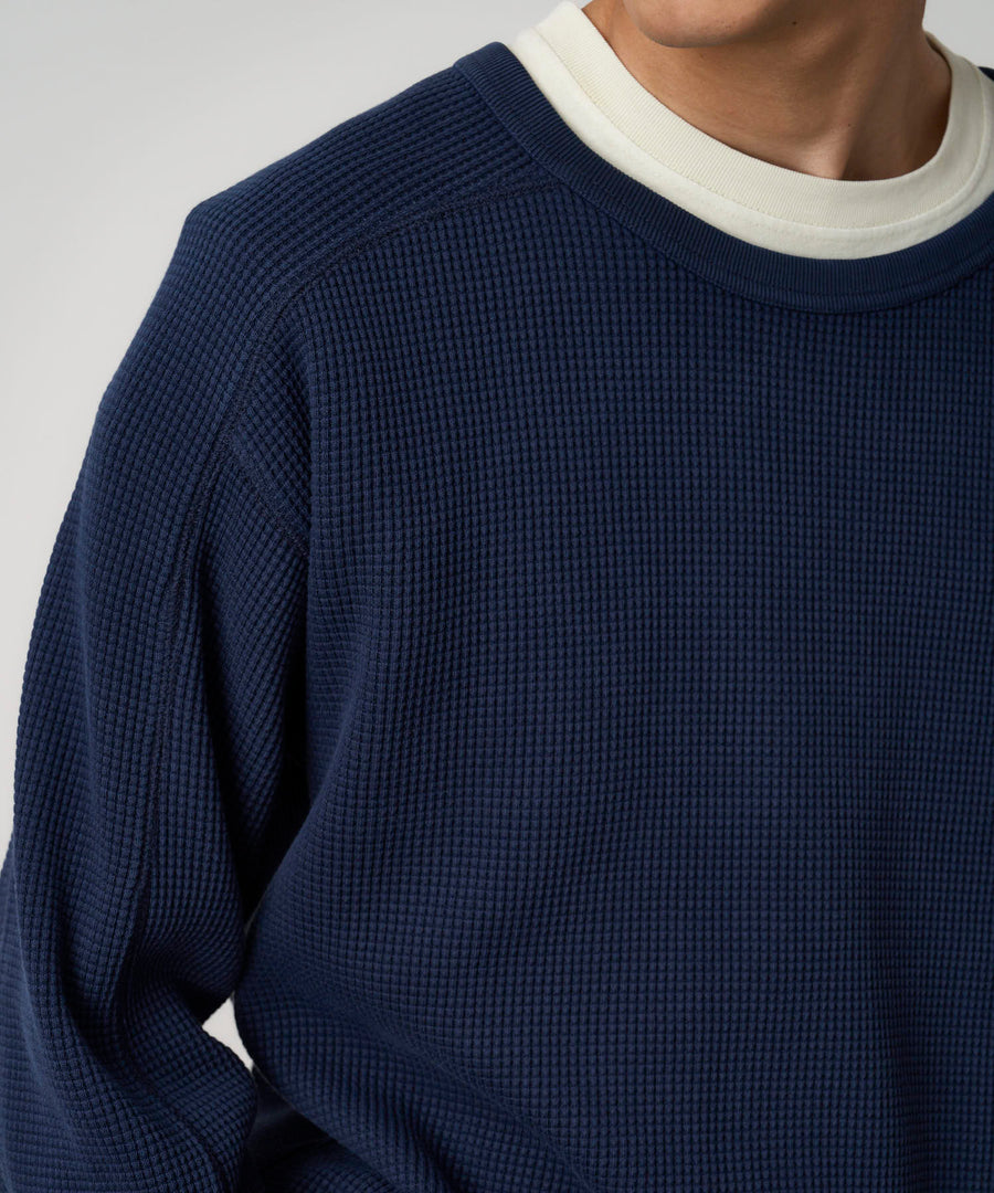 Gramicci Waffle Crew Pullover