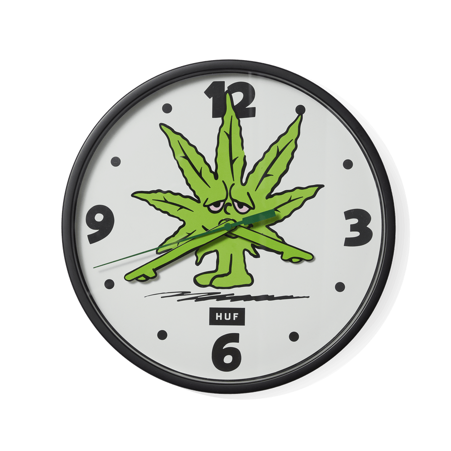 Huf Worldwide Green Buddy Wall Clock