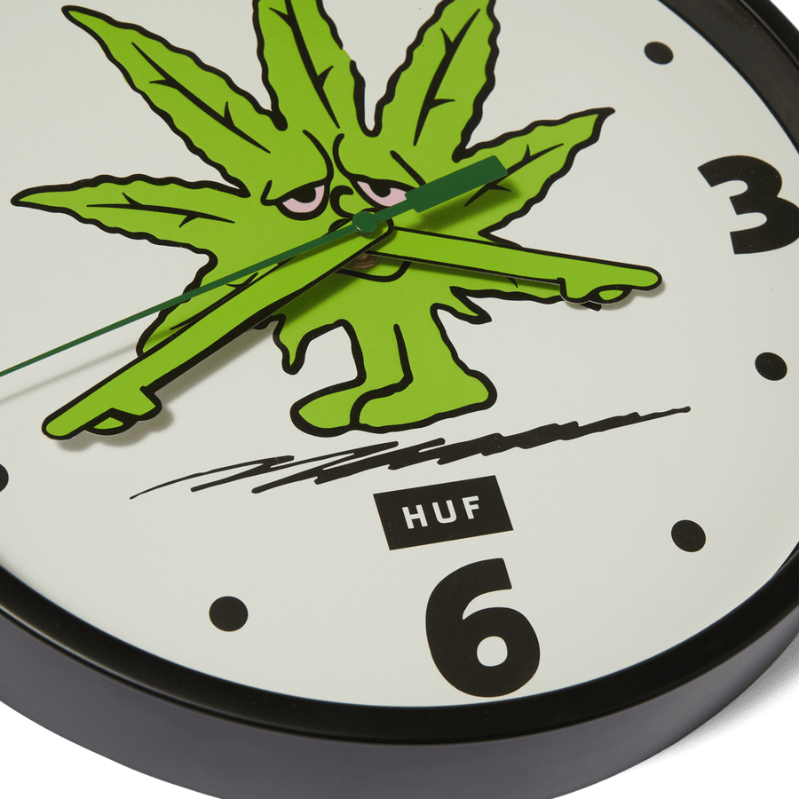 Huf Worldwide Green Buddy Wall Clock