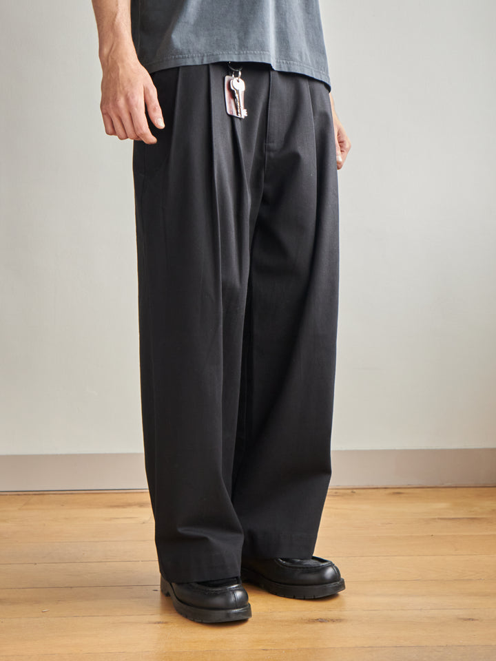 Scrt Triple Pleat Pant