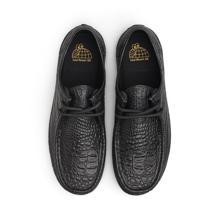Last Resort VM006 Lo Croc Black