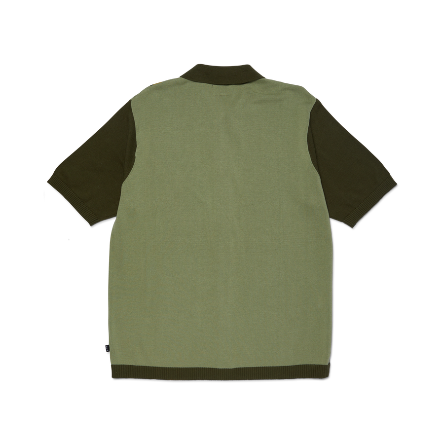 Huf Worldwide Pillar Knit Polo
