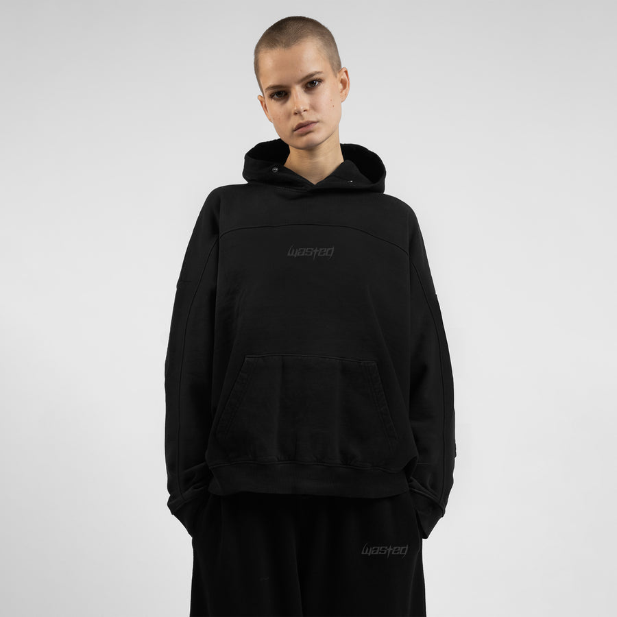 Wasted  Boxy Switchblade Hoodie