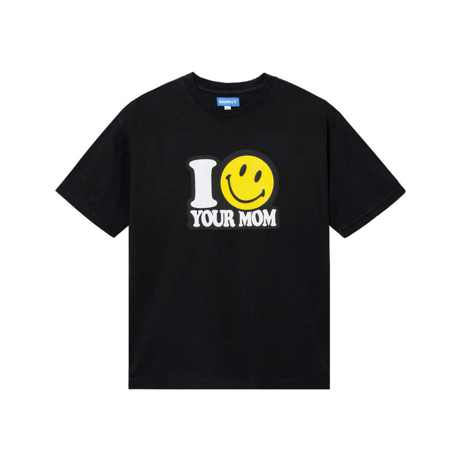 Market Smiley Your mom  Tee